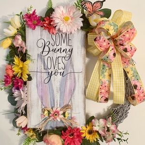 Bunny wreath